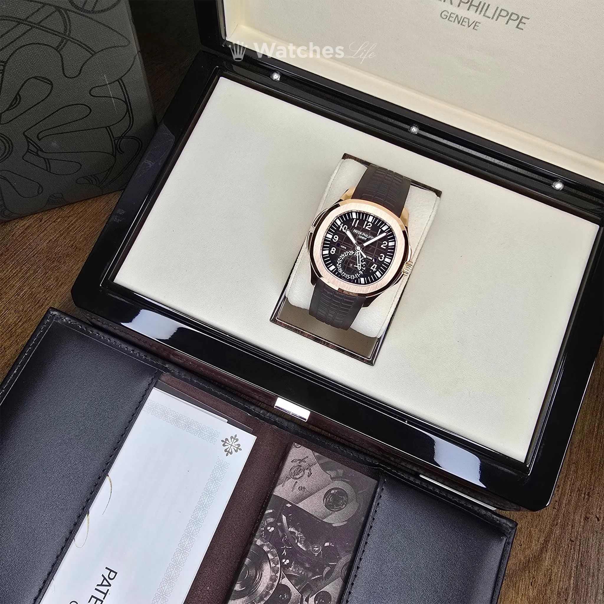 Patek Philippe Aquanaut 5167R Marrom/Dourado – 1:1 - Imagem 4