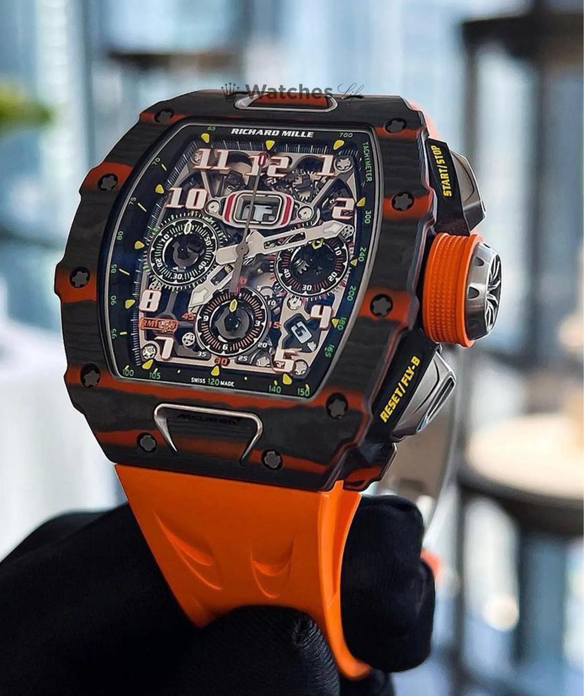 RM 11 Flyback Chronograph (McLaren Edition) - Imagem 3